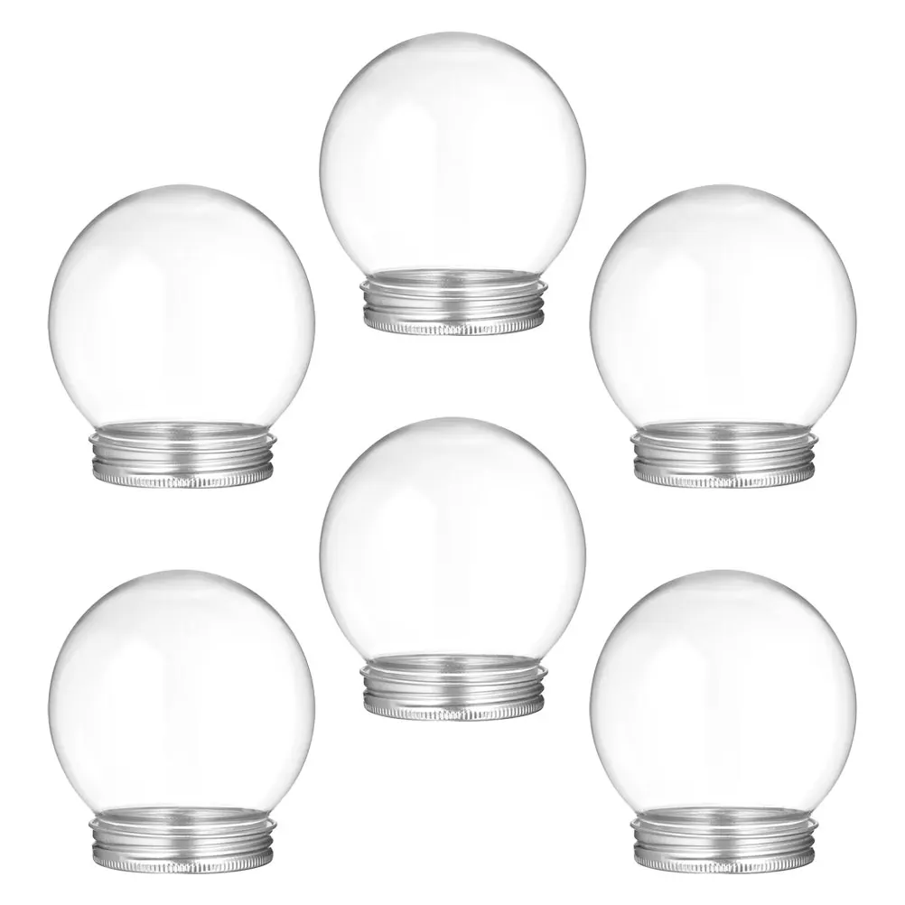 6Pcs Plastic Snow Globe Candy Bottles Clear Screw Lid Containers DIY Water Globe Craft Storage Plastic Candy Jar with Lid
6Pcs Plastic Snow Globe Candy Bottles Clear Screw Lid Containers DIY Water Globe Craft Storage Plastic Candy Jar with Lid