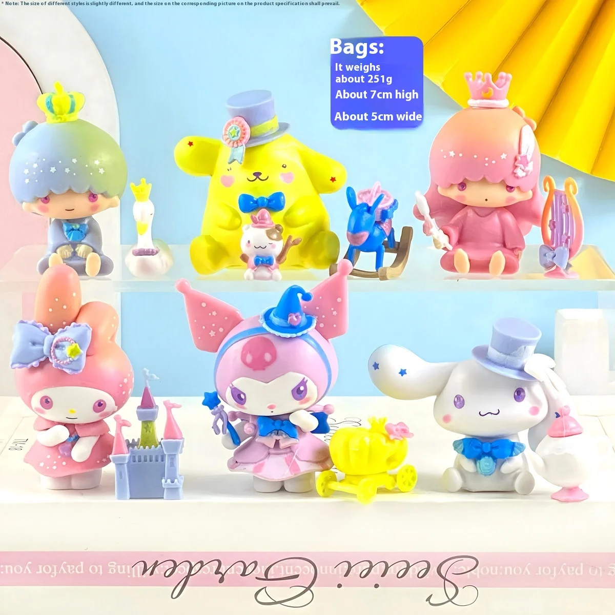Sanrio Lucky Kuromi Blind Box Internet Celebrity 2025 New Melody Desktop Ornament Handmade Male And Female Dolls Birthday Gifts
Sanrio Lucky Kuromi Blind Box Internet Celebrity 2025 New Melody Desktop Ornament Handmade Male And Female Dolls Birthday Gifts