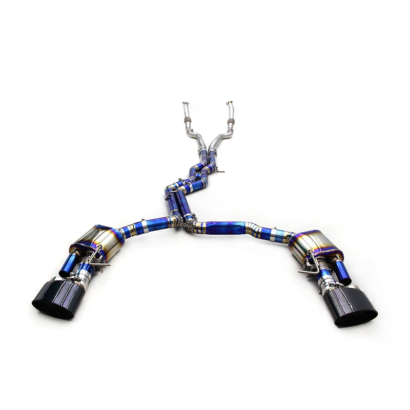 OEM Valves Titanium Exhaust System For AUDI RS6/RS7 C8 4.0T 2019-2024 Catback Muffler Stainless Steel Front Tube
OEM Valves Titanium Exhaust System For AUDI RS6/RS7 C8 4.0T 2019-2024 Catback Muffler Stainless Steel Front Tube