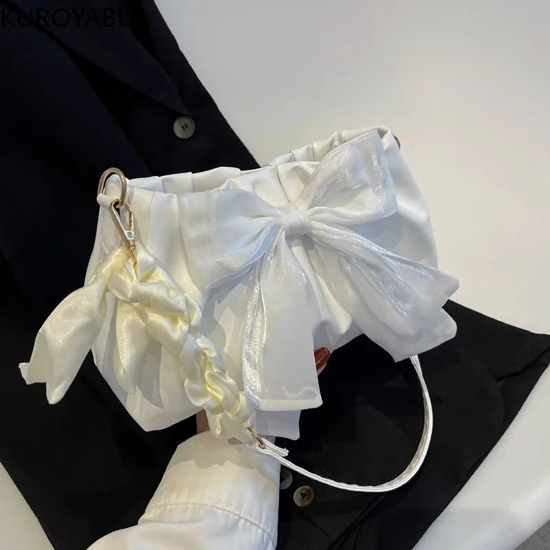 Female Bag Vintage Luxury Designer Handbag Bandage Bow Folds Crossbody Bags Fashion Sweet Women's 2025 Trend Shoulder Bag Purses
Female Bag Vintage Luxury Designer Handbag Bandage Bow Folds Crossbody Bags Fashion Sweet Women's 2025 Trend Shoulder Bag Purses