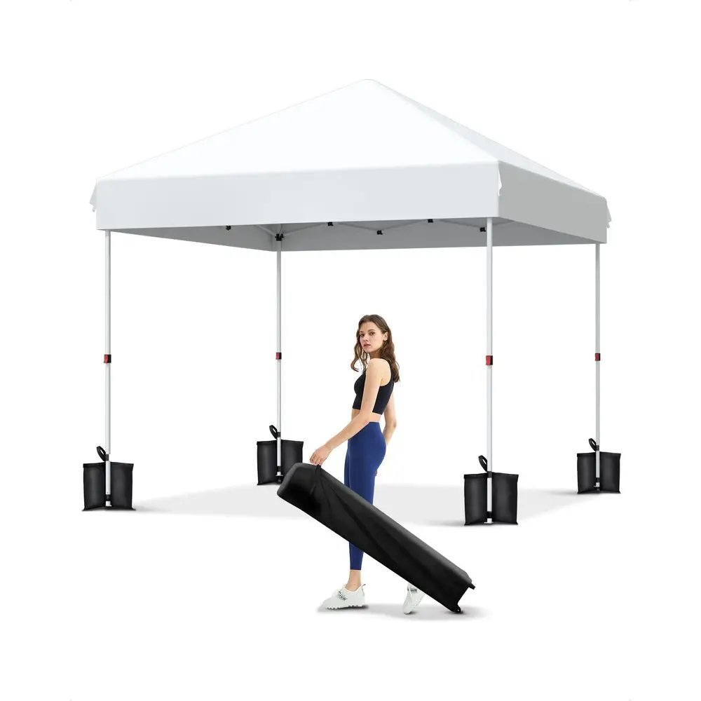 Портативный шатер-тент Ft PopUp Canopy, мгновенный уличный навес с 3 регулируемыми высотами, водонепроницаемый солнцезащитный тент с сумкой на колесиках, для вечеринок
Портативный шатер-тент Ft PopUp Canopy, мгновенный уличный навес с 3 регулируемыми высотами, водонепроницаемый солнцезащитный тент с сумкой на колесиках, для вечеринок
