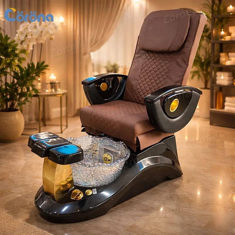 Luxury Foot Spa Massage Pedicure Chair Pink/Black No Plumbing Required for Nail Salon
Luxury Foot Spa Massage Pedicure Chair Pink/Black No Plumbing Required for Nail Salon