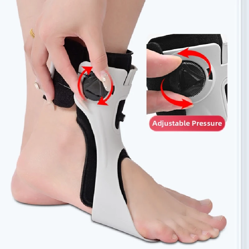 Rotary knob Foot Orthosis Foot Drop Support Brace Weightlight Easy Wearing Adjustable Tightness Improve Foot Drop for Paralysis
Rotary knob Foot Orthosis Foot Drop Support Brace Weightlight Easy Wearing Adjustable Tightness Improve Foot Drop for Paralysis