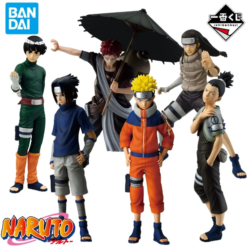 Original BANDAI Ichiban Kuji NARUTO Chunin Exam Arc Uzumaki Naruto Uchiha Sasuke Nara Shikamaru Rock Lee Hyuga Neji Gaara
Original BANDAI Ichiban Kuji NARUTO Chunin Exam Arc Uzumaki Naruto Uchiha Sasuke Nara Shikamaru Rock Lee Hyuga Neji Gaara