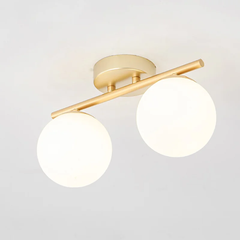 Modern LED White Ball Creative Golden Corridor Lamp Glass Ceiling Light Entrance Cloakroom Balcony Bedroom Dining Room Lighting
Modern LED White Ball Creative Golden Corridor Lamp Glass Ceiling Light Entrance Cloakroom Balcony Bedroom Dining Room Lighting