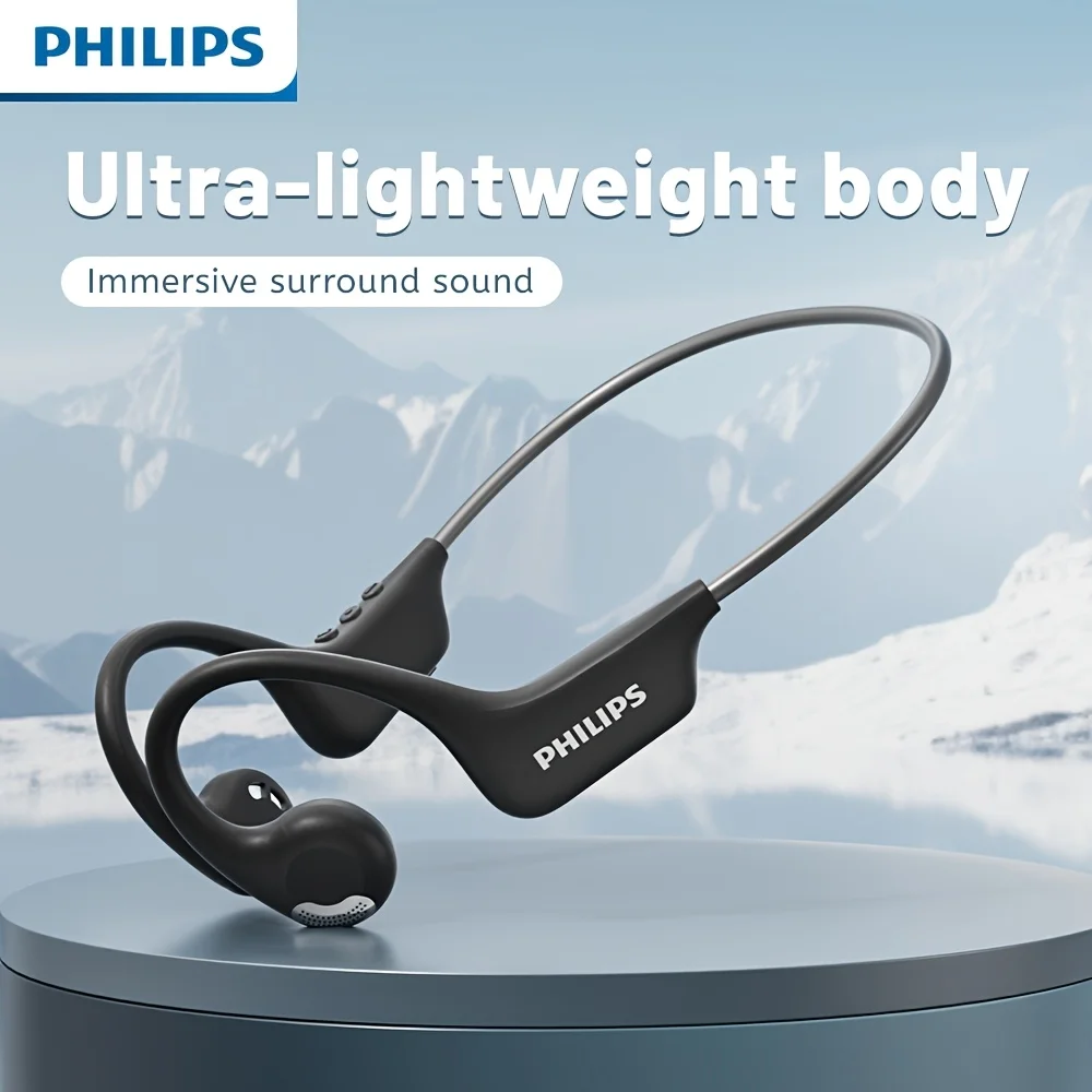 New Philips BT5.3 Earphones Wireless Headphones, Sport Earbuds With Built-in Mic Neckband, Stereo Sound Headset Suitable For Run
New Philips BT5.3 Earphones Wireless Headphones, Sport Earbuds With Built-in Mic Neckband, Stereo Sound Headset Suitable For Run