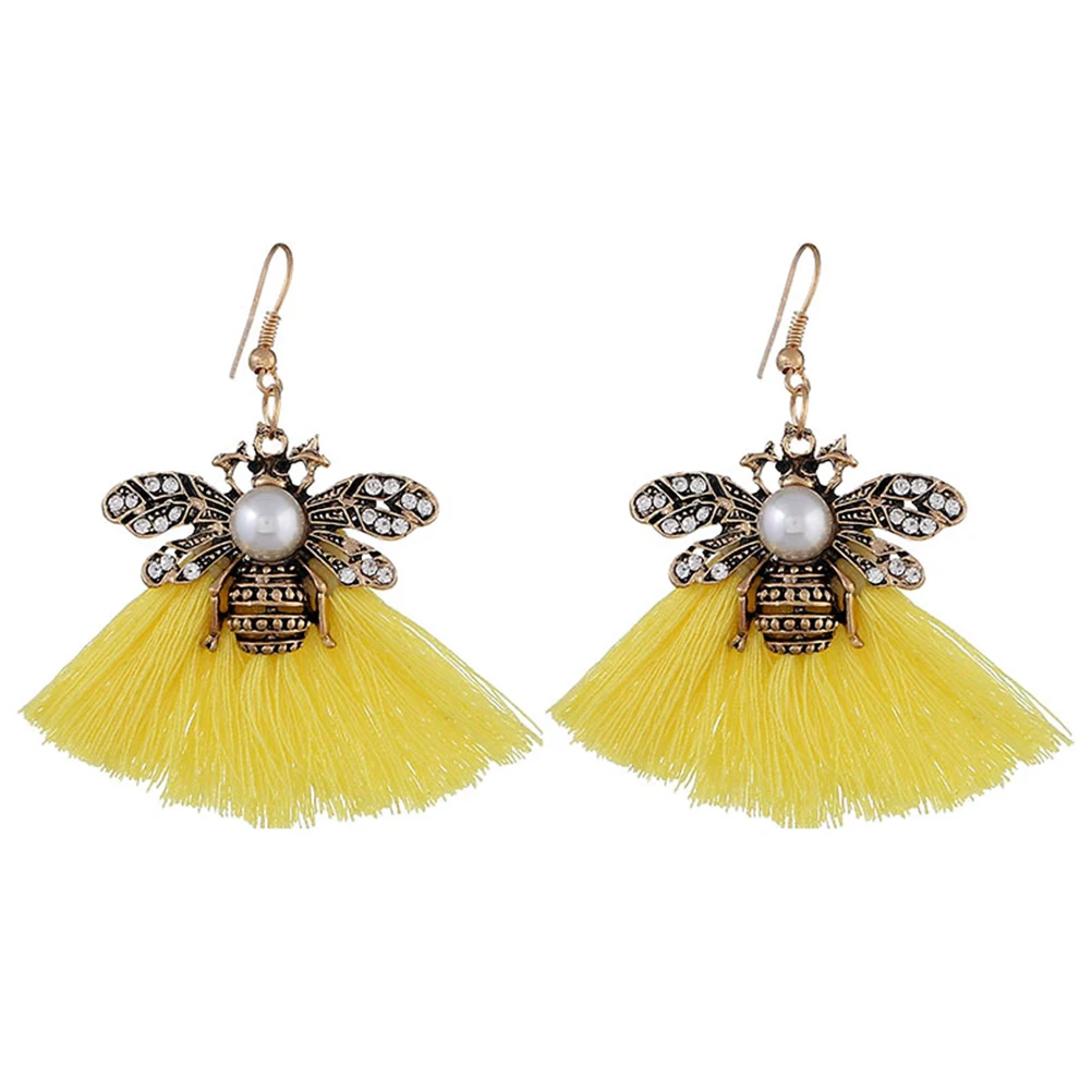 Long Tassel Earrings Women Fringe Dangle Ethnic Crystal Beaded Drop Statement Jewelry Bright Color Fashion Summer
Long Tassel Earrings Women Fringe Dangle Ethnic Crystal Beaded Drop Statement Jewelry Bright Color Fashion Summer