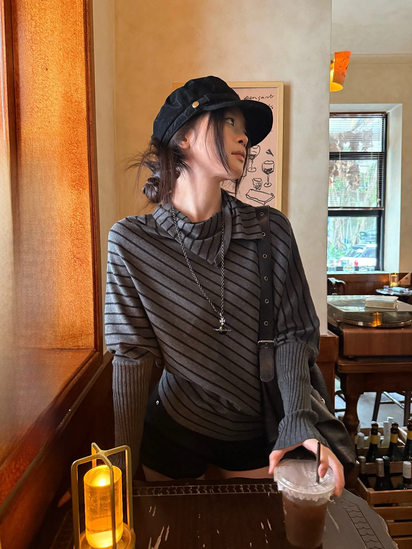 Свободный вязаный свитер с длинными рукавами-крылышками Bla ey для женщин, модный зимний топ в корейском стиле, доступны различные размеры
Свободный вязаный свитер с длинными рукавами-крылышками Bla ey для женщин, модный зимний топ в корейском стиле, доступны различные размеры