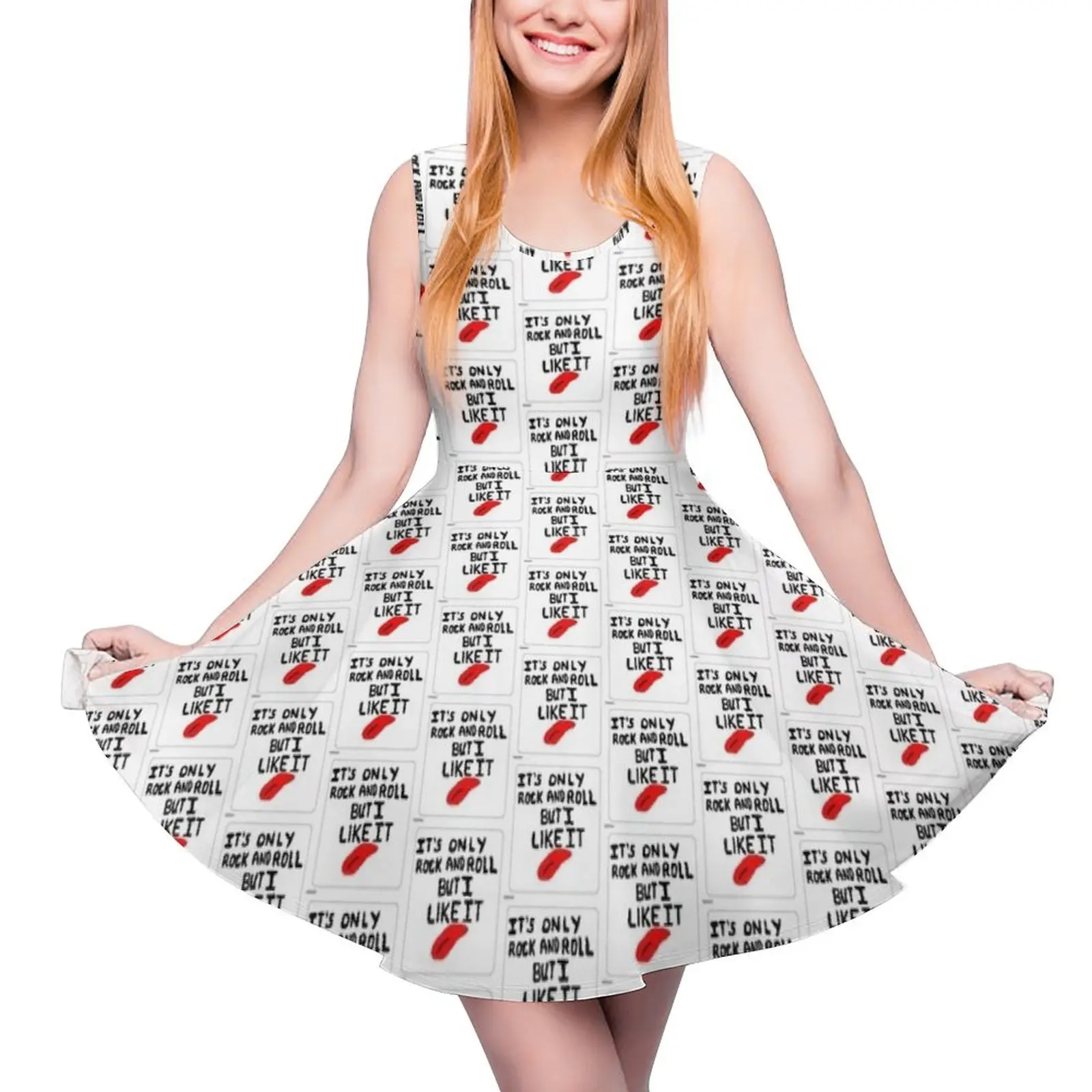 It"s Only Rock And Roll But I Like It Sleeveless Dress Woman clothing Women"s summer suit
It"s Only Rock And Roll But I Like It Sleeveless Dress Woman clothing Women"s summer suit