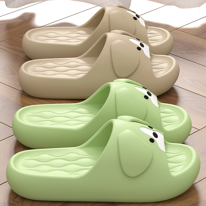 Kawaii Dog Pattern Cloud Slippers Women Indoor Slip On Soft Sole Shoes Woman Comfortable Non Slip Pillow Shower Shoes Female
Kawaii Dog Pattern Cloud Slippers Women Indoor Slip On Soft Sole Shoes Woman Comfortable Non Slip Pillow Shower Shoes Female