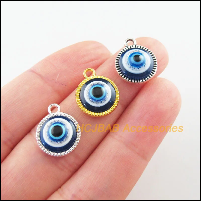 Fashion 18Pcs Gold Color Tibetan Silver Plated Round Eye Resin Charms Pendants 12.5x15mm
Fashion 18Pcs Gold Color Tibetan Silver Plated Round Eye Resin Charms Pendants 12.5x15mm