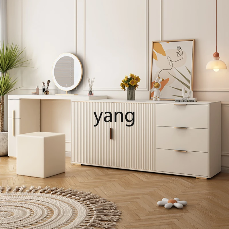 LH cream wind rock slab dresser chest cabinet integrated bedroom simple makeup table
LH cream wind rock slab dresser chest cabinet integrated bedroom simple makeup table