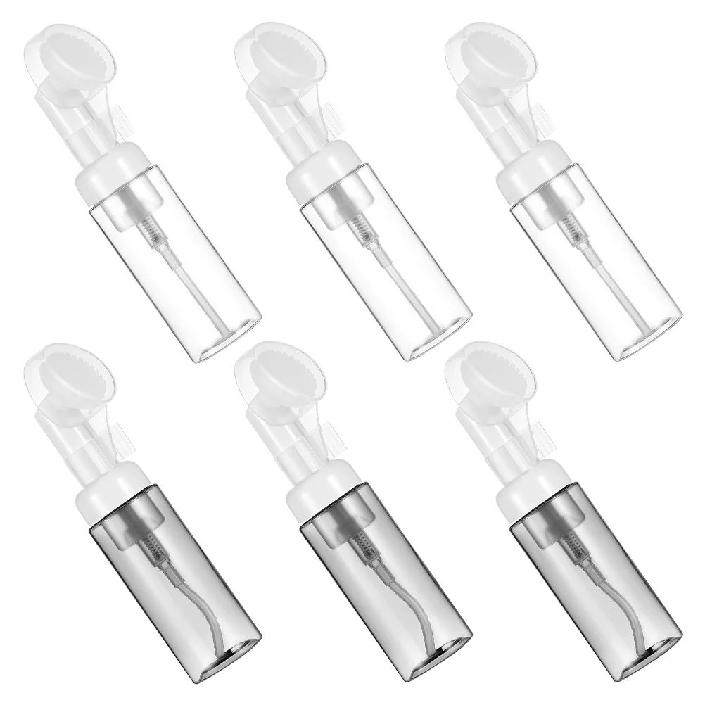 6Pcs Foaming Plastic Bottle Reusable Pump Leak Proof Travel Facial Soap Dispenser Mousse Brush Mousse Foams Bottle with Brush
6Pcs Foaming Plastic Bottle Reusable Pump Leak Proof Travel Facial Soap Dispenser Mousse Brush Mousse Foams Bottle with Brush