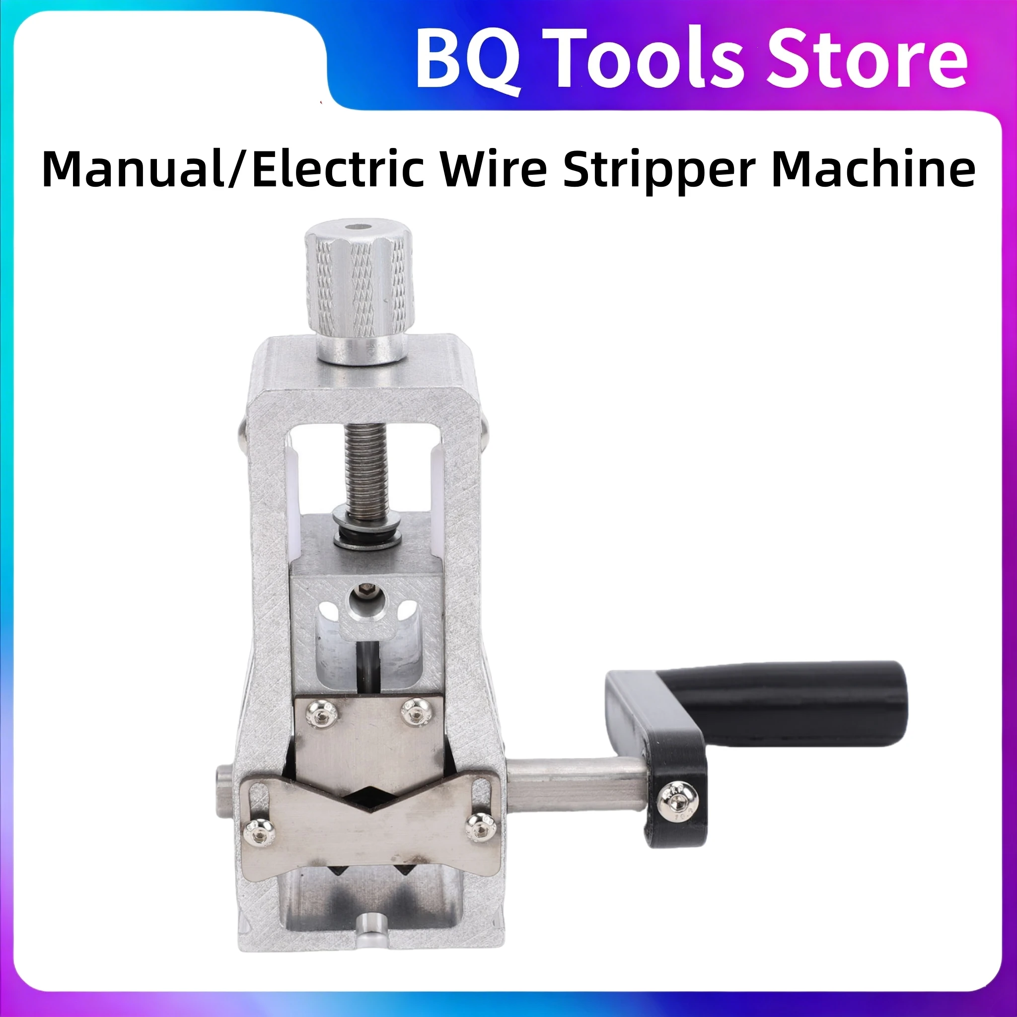 Wire Stripper Machine Electric Drill Powered Wire Stripper Hand Crank Wire Stripper Aluminum Alloy Industrial Tools
Wire Stripper Machine Electric Drill Powered Wire Stripper Hand Crank Wire Stripper Aluminum Alloy Industrial Tools