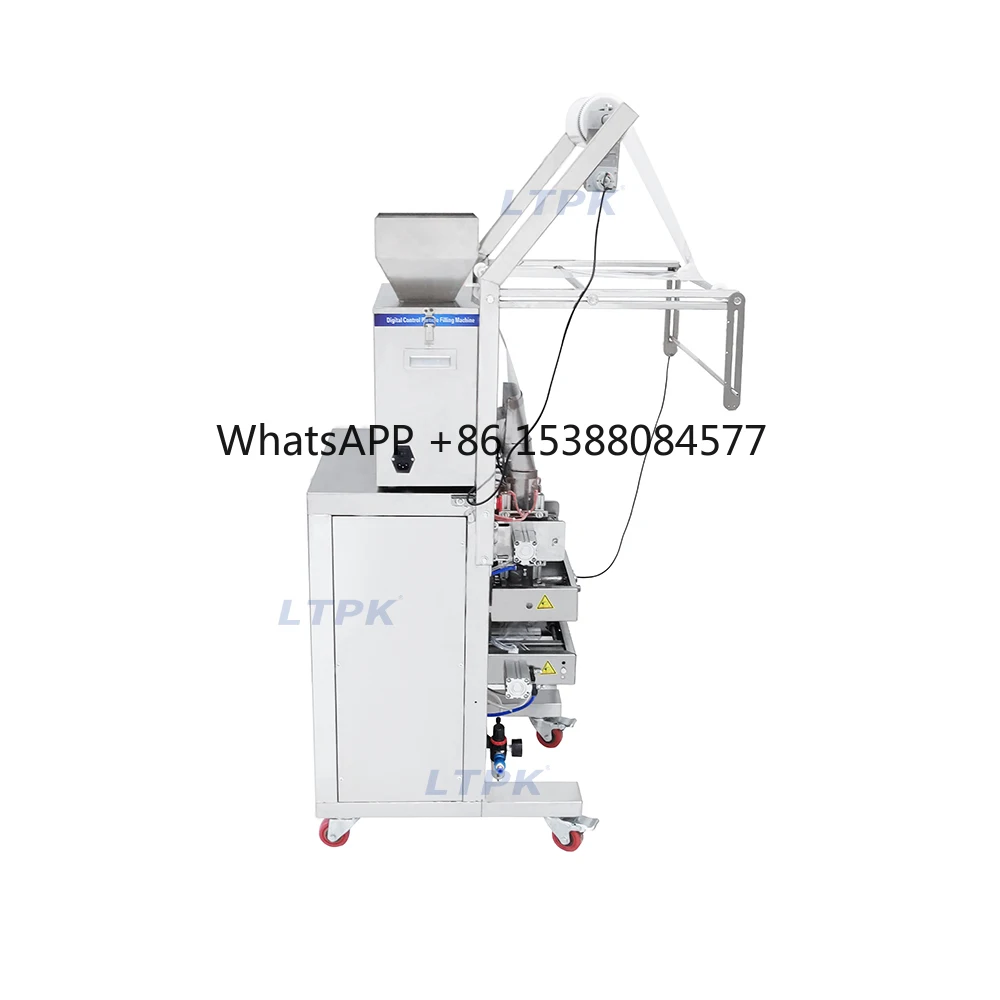 LT-ZB200F Automatic Weighing Solid Powder Filling Machine Electric Four-side Sealed Plastic Film Square Bucket Bag Wrapping
LT-ZB200F Automatic Weighing Solid Powder Filling Machine Electric Four-side Sealed Plastic Film Square Bucket Bag Wrapping