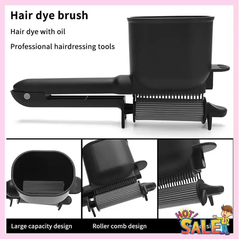 A88X Professional Hair Roller Comb Applicator Hair Coloring 2-In-1 Dye Salon Hair Care Hairdressing Tool For Salon Or Home Use G
A88X Professional Hair Roller Comb Applicator Hair Coloring 2-In-1 Dye Salon Hair Care Hairdressing Tool For Salon Or Home Use G