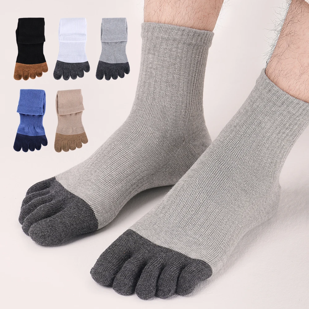 3 Pairs Five Toe Socks for Men Cotton Basketball Gym Socks Sweat-Absorbing Deodorant Sport Socks Assorted Colors
3 Pairs Five Toe Socks for Men Cotton Basketball Gym Socks Sweat-Absorbing Deodorant Sport Socks Assorted Colors