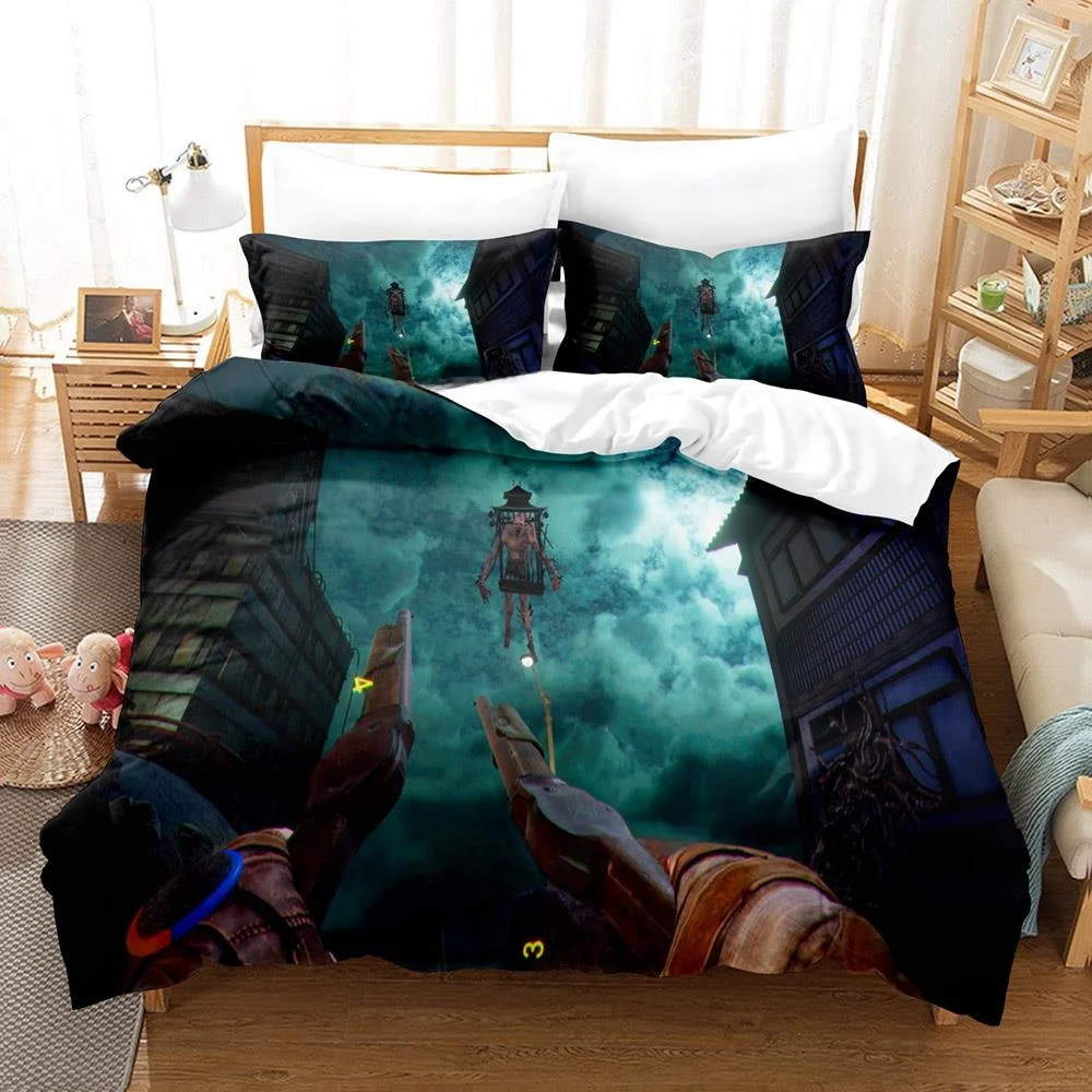 Game Hellsweeper VR Bedding Set Single Twin Full Queen King Size Bed Set Adult Kid Bedroom Duvet Cover Sets Anime Bed Sheet Set
Game Hellsweeper VR Bedding Set Single Twin Full Queen King Size Bed Set Adult Kid Bedroom Duvet Cover Sets Anime Bed Sheet Set
