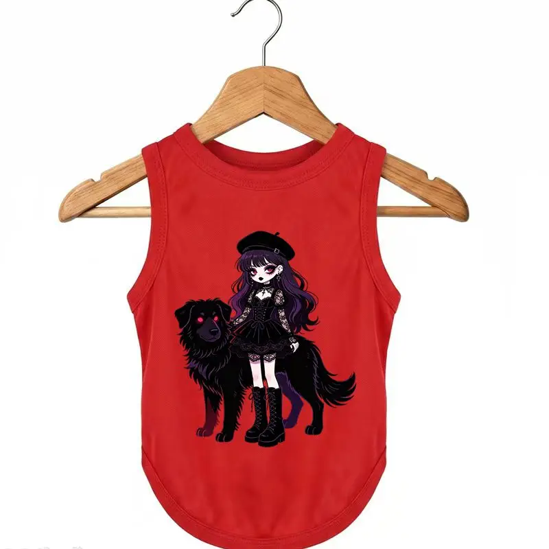 Gothic Dog Vest Quick Dry Summer Breathable Pet Tee Cute Print Tank Top
Gothic Dog Vest Quick Dry Summer Breathable Pet Tee Cute Print Tank Top