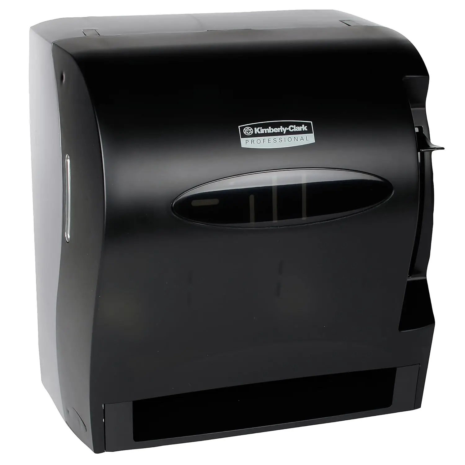 Manual Smoke Black Paper Towel Dispenser for Professional Use, Levermatic Roll Holder
Manual Smoke Black Paper Towel Dispenser for Professional Use, Levermatic Roll Holder