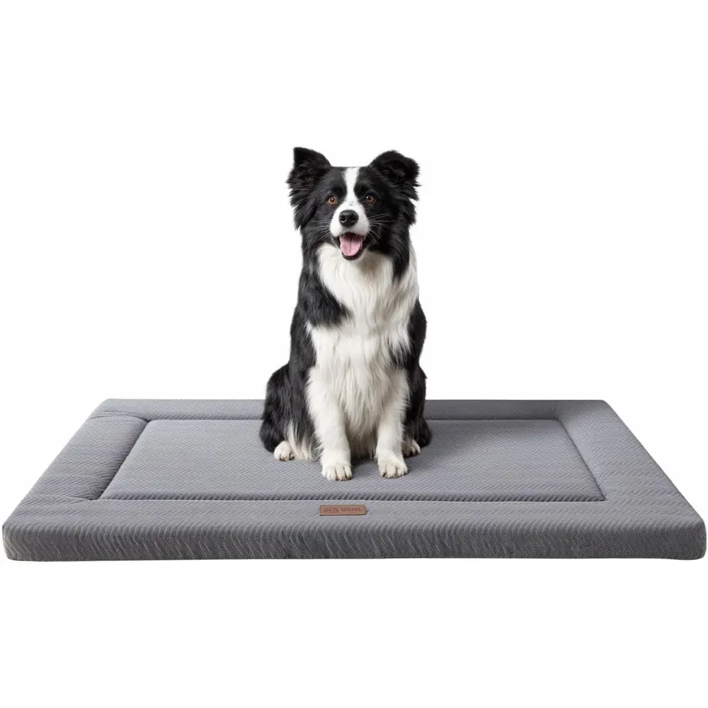 Dog Bed or Crate, Medium/Large Dogs Crate Bed with Sot Wavy Plush Comortable Anti-Slip Kennel Pad Washable Pet Beds Mat or Dogs
Dog Bed or Crate, Medium/Large Dogs Crate Bed with Sot Wavy Plush Comortable Anti-Slip Kennel Pad Washable Pet Beds Mat or Dogs
