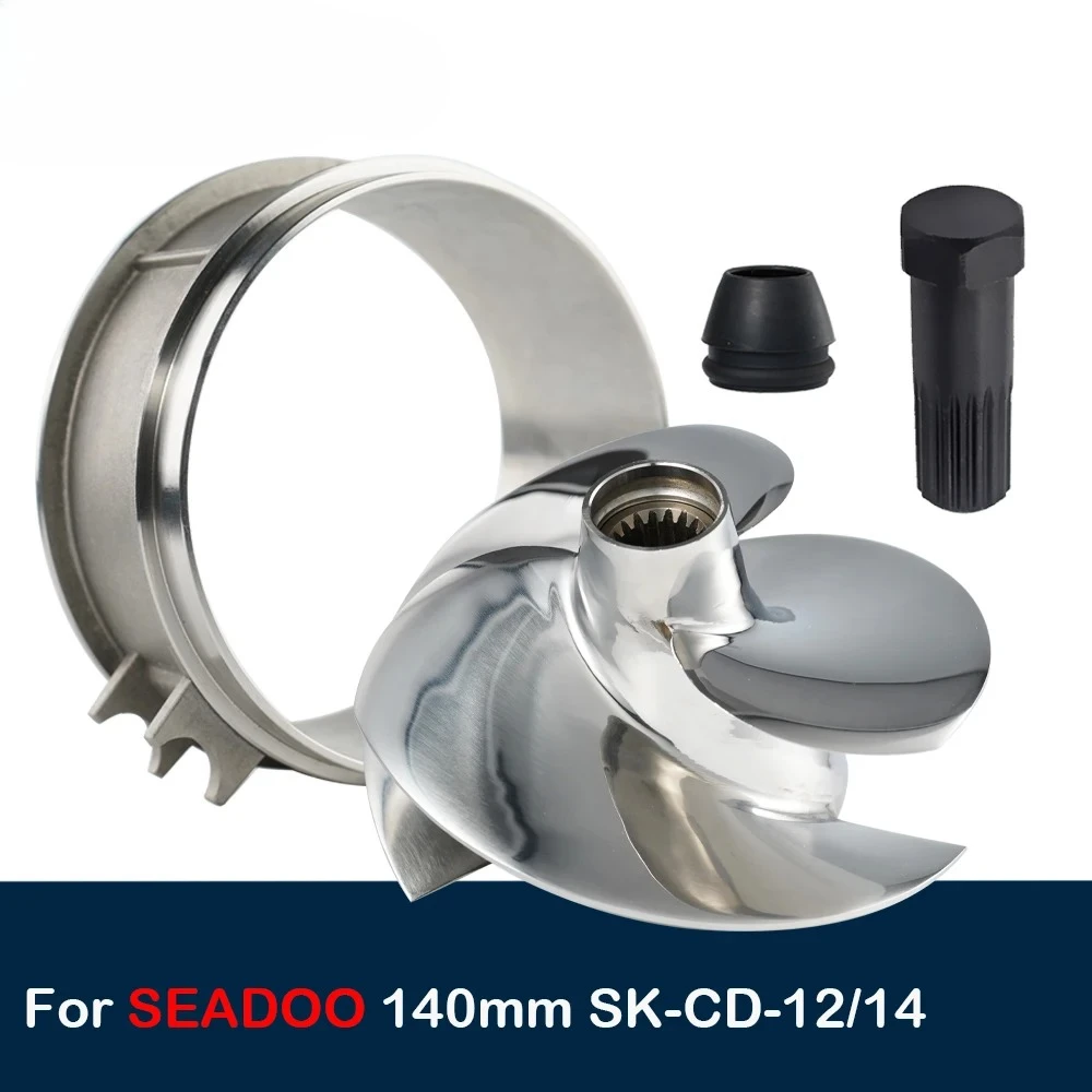 Jet Ski Impeller Kit Replaced Solas SK-CD-12/14 For Sea-Doo Spark 900 HO ACE Spark TRIXX 140mm Impeller with Wear Ring Boot Tool
Jet Ski Impeller Kit Replaced Solas SK-CD-12/14 For Sea-Doo Spark 900 HO ACE Spark TRIXX 140mm Impeller with Wear Ring Boot Tool