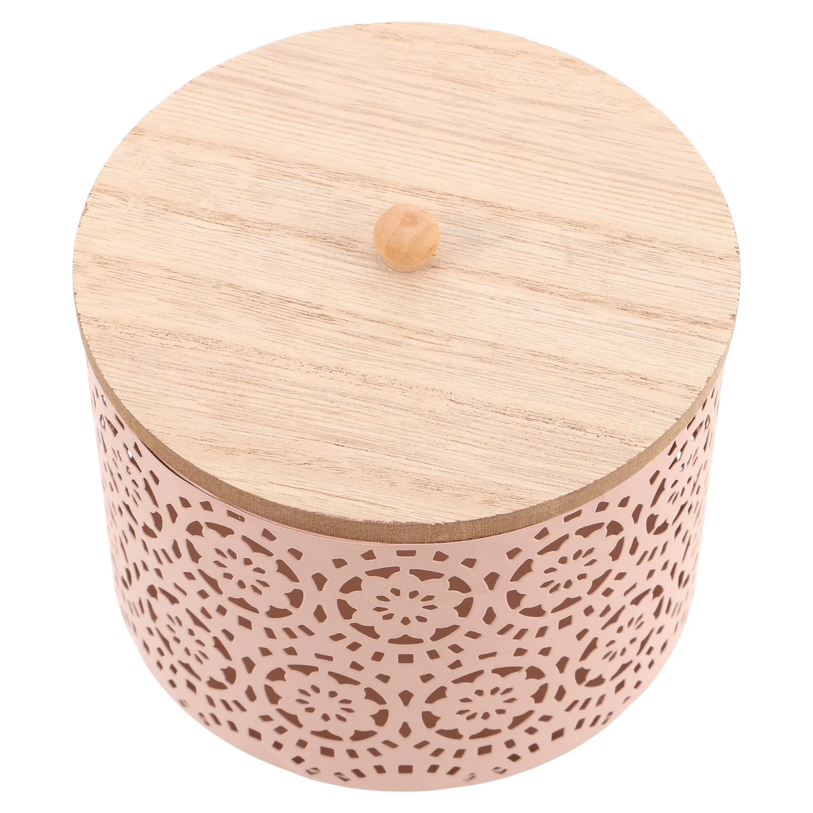 Metal Food Storage Container Hollow Design Wooden Lid Snack Jar Candy Cookie Biscuit Storage Box Kitchen Living Room Office
Metal Food Storage Container Hollow Design Wooden Lid Snack Jar Candy Cookie Biscuit Storage Box Kitchen Living Room Office