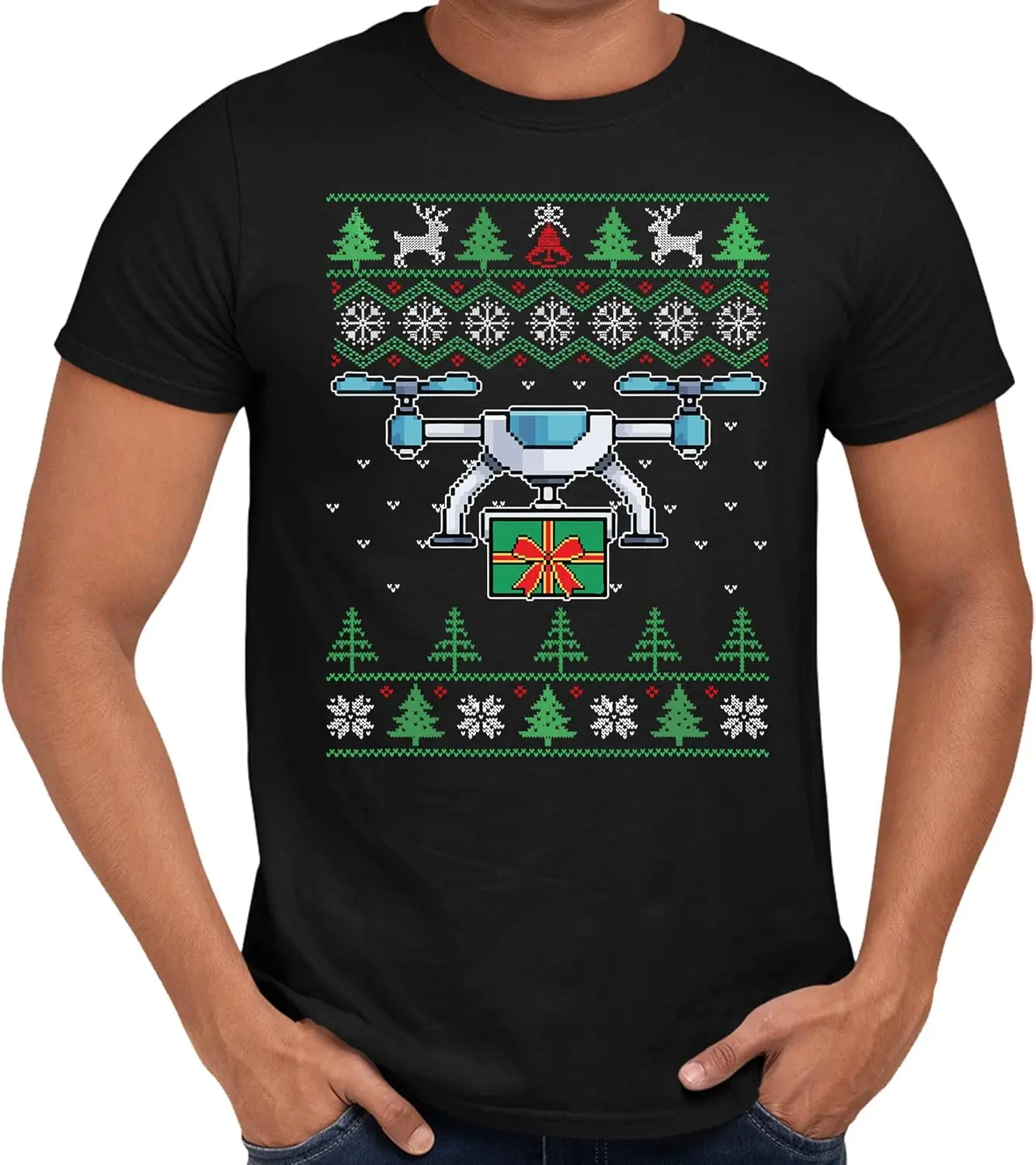 Christmas Tshirt Funny Xmas Drone Pilot Videography Photographer Gift T-Shirt for Men Women
Christmas Tshirt Funny Xmas Drone Pilot Videography Photographer Gift T-Shirt for Men Women
