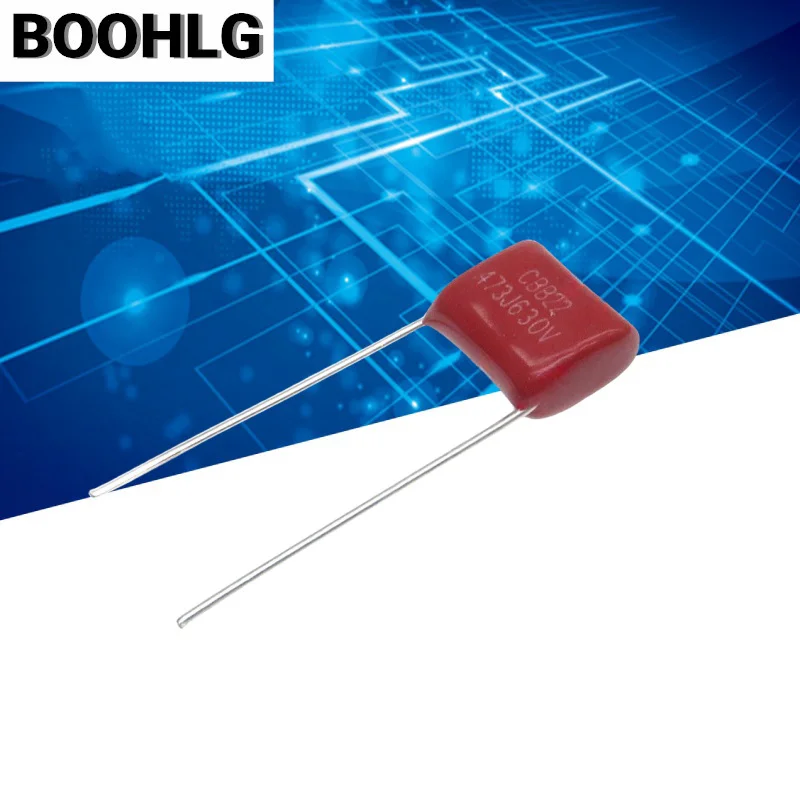 100PCS/Lot 47nF 473 630V CBB Polypropylene Film Capacitor Pitch 10mm 630V 473J 47nF NEW
100PCS/Lot 47nF 473 630V CBB Polypropylene Film Capacitor Pitch 10mm 630V 473J 47nF NEW