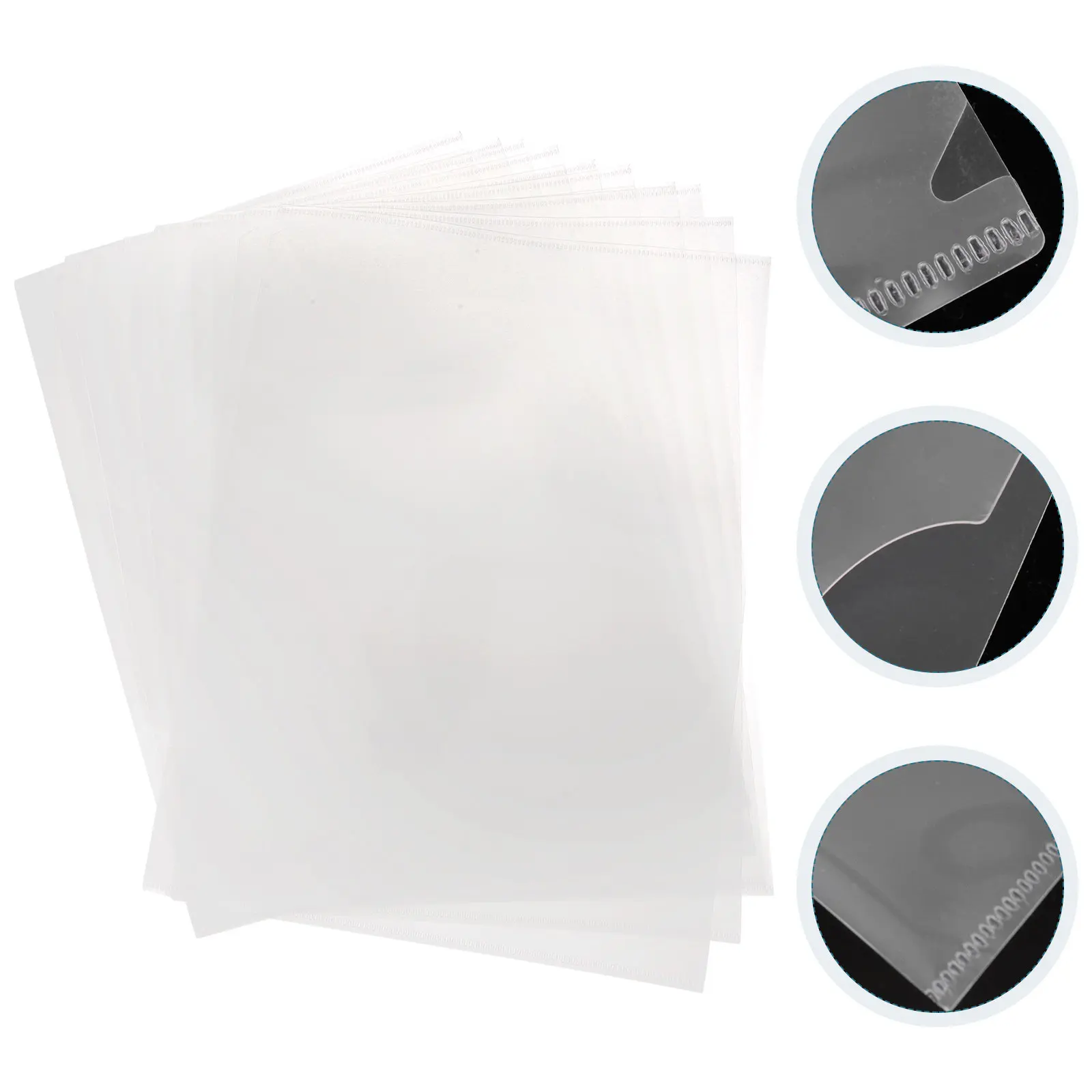 10Pcs A4 Clear File Folder Tear-Proof Document Holder Portable Paper Organizer for Office Document Storage File Folder
10Pcs A4 Clear File Folder Tear-Proof Document Holder Portable Paper Organizer for Office Document Storage File Folder