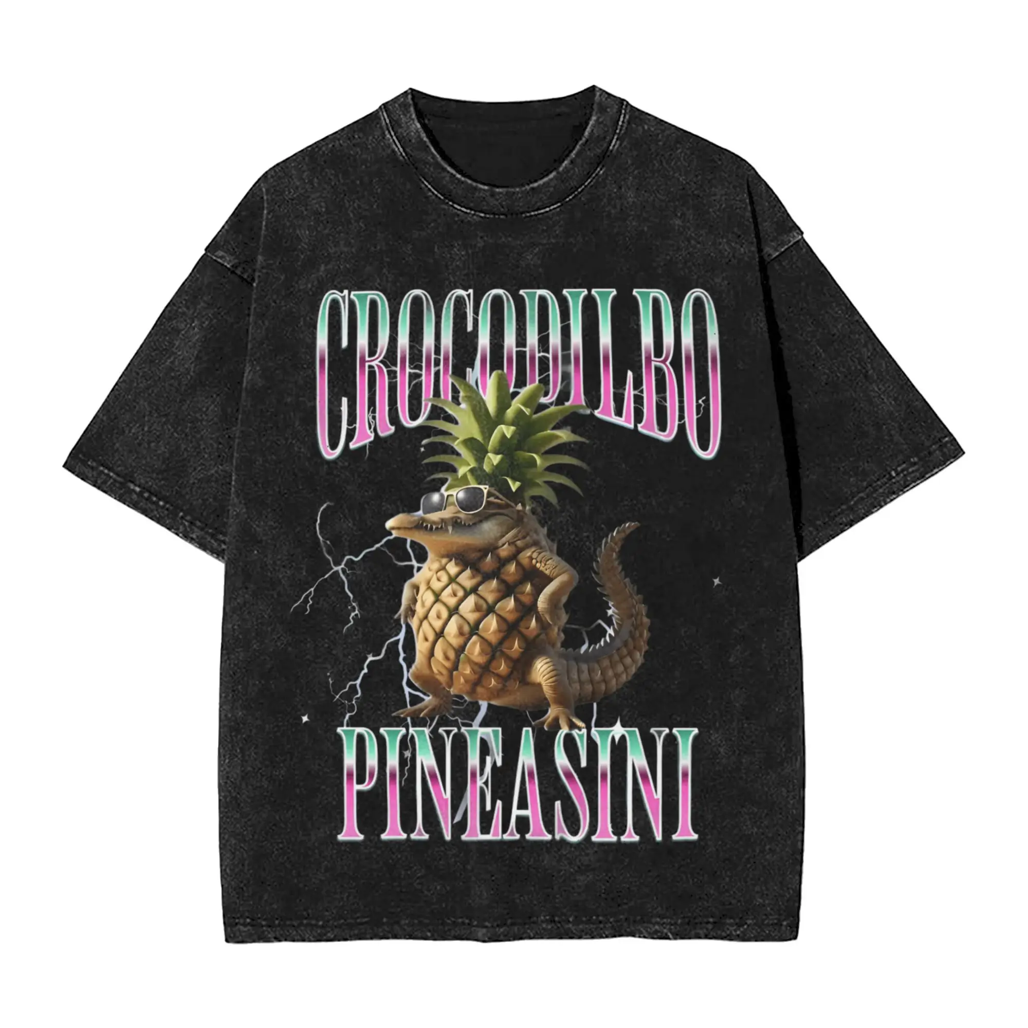 Crocodilbo Pineasini Crocodile Meme T Shirts Men's Cotton Casual T-Shirt O Neck Italian Brainrot Meme Tees Short Sleeve Tops
Crocodilbo Pineasini Crocodile Meme T Shirts Men's Cotton Casual T-Shirt O Neck Italian Brainrot Meme Tees Short Sleeve Tops