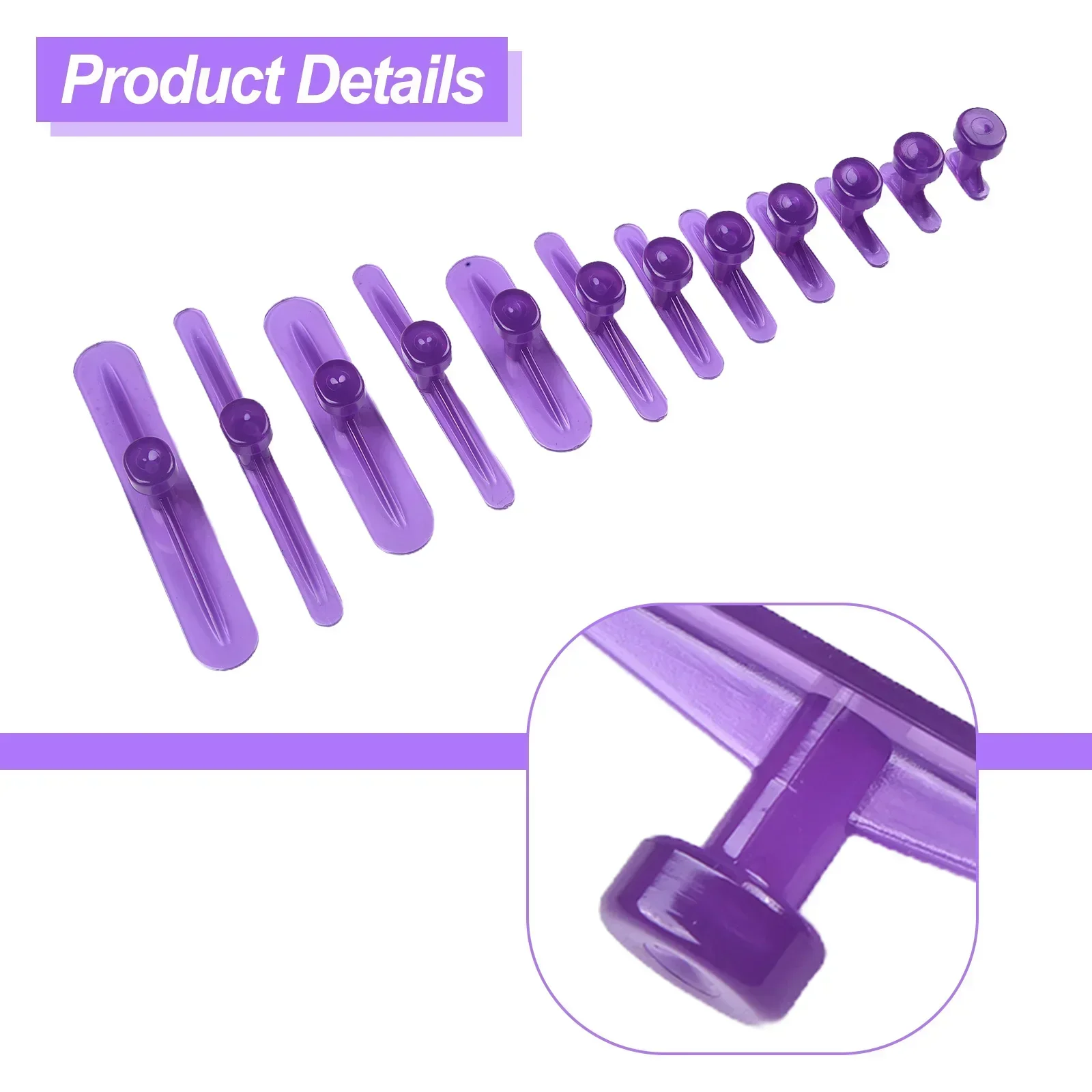 Hot Sale New Style 12pc Glue Tabs Dent Removal Tools Dent Removal Tool Car Body Glue Tabs Purple Car Acesssories Tool
Hot Sale New Style 12pc Glue Tabs Dent Removal Tools Dent Removal Tool Car Body Glue Tabs Purple Car Acesssories Tool