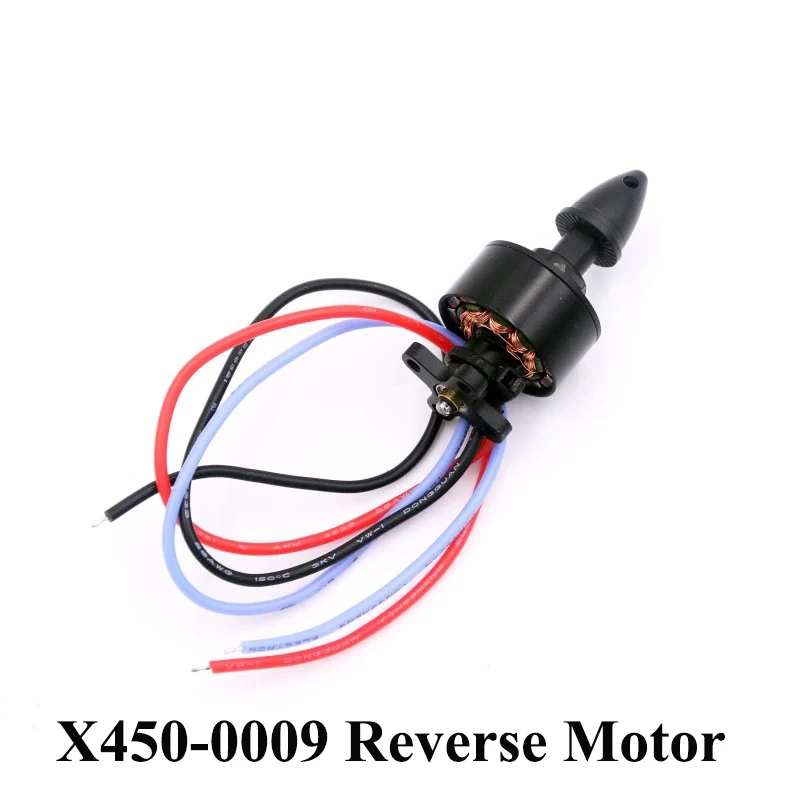 Запчасти для радиоуправляемых летательных аппаратов WLtoys X450, Реверсивный двигатель
Запчасти для радиоуправляемых летательных аппаратов WLtoys X450, Реверсивный двигатель