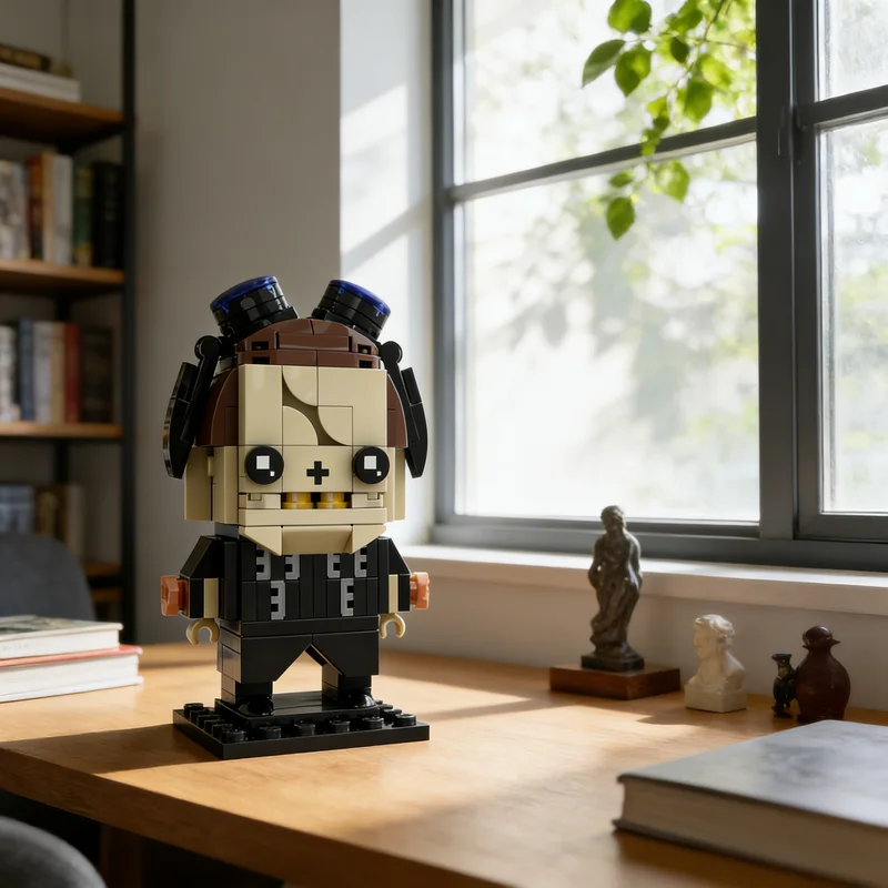 162pcs MOC J G Brickheadz Model Building Blocks Creative DIY Gift Display Decor Assemble Premium Adult Kids Desk Home Toy Idea
162pcs MOC J G Brickheadz Model Building Blocks Creative DIY Gift Display Decor Assemble Premium Adult Kids Desk Home Toy Idea