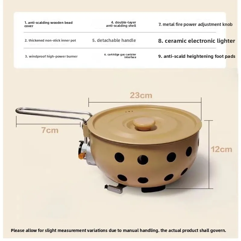 Portable Outdoor Butane Stove Camping Cooking Pot Set Multifunctional Picnic Fishing Burner bbq grill outdoor
Portable Outdoor Butane Stove Camping Cooking Pot Set Multifunctional Picnic Fishing Burner bbq grill outdoor