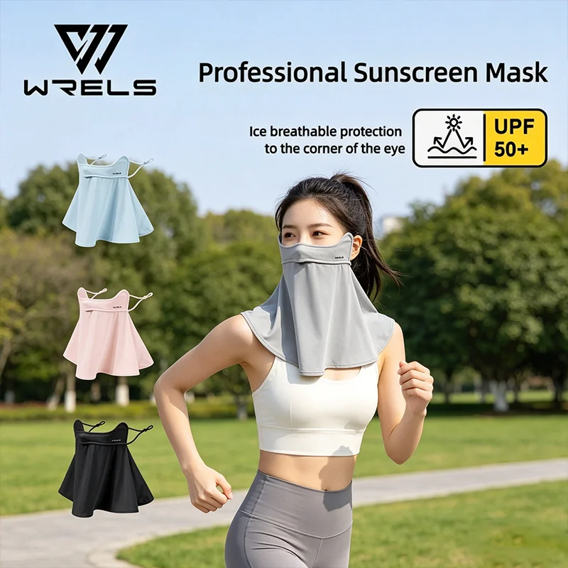 WRELS Ice Silk Cycling Mask UV Protection Breathable Neck Gaiter Face Cover Summer Outdoor Sports Men Women Running Hiking Mask
WRELS Ice Silk Cycling Mask UV Protection Breathable Neck Gaiter Face Cover Summer Outdoor Sports Men Women Running Hiking Mask