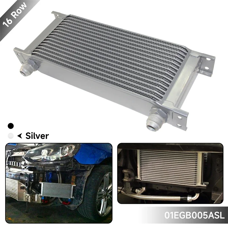 Масляный радиатор AN10, 16 рядов, 248 мм, 7/8 "-14 UNF, универсальный двигатель, трансмиссия, стиль MOCAL, алюминий, черный/серебристый
Масляный радиатор AN10, 16 рядов, 248 мм, 7/8 "-14 UNF, универсальный двигатель, трансмиссия, стиль MOCAL, алюминий, черный/серебристый