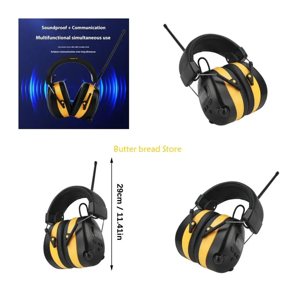 W89C FM Radio Wireless Headphones 25dB Active Noise Cancelling Hearing Protections
W89C FM Radio Wireless Headphones 25dB Active Noise Cancelling Hearing Protections