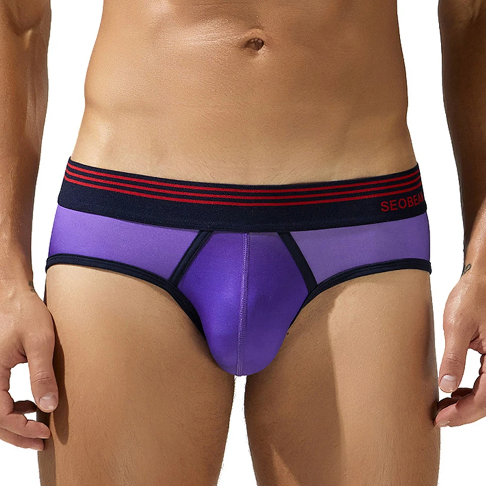 Mens Sexy Printed Ice Silk Lingerie Bikini Low Rise Bulge Pouch Briefs Underwear Underpants Bottom Patchwork Male Briefs Shorts
Mens Sexy Printed Ice Silk Lingerie Bikini Low Rise Bulge Pouch Briefs Underwear Underpants Bottom Patchwork Male Briefs Shorts