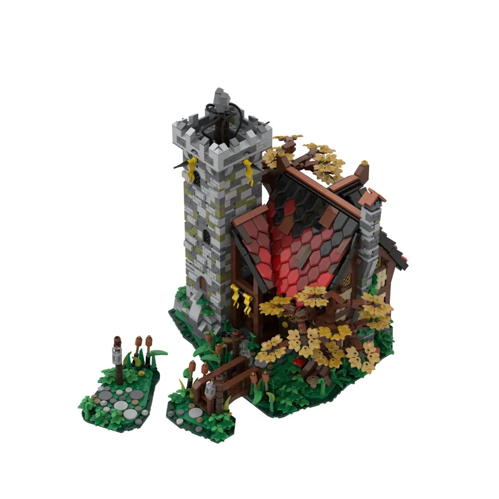 MOC Medieval The Alchemist's Tower Bricks Model Building Blocks The Alchemist's Tower Castle Bricks Educational Toys Kids Gifts
MOC Medieval The Alchemist's Tower Bricks Model Building Blocks The Alchemist's Tower Castle Bricks Educational Toys Kids Gifts