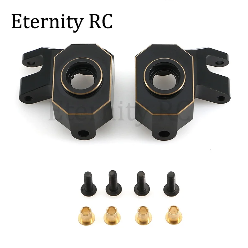 Brass Front Steering Knuckle for Axial SCX10 PRO 1/10 RC Crawler Car, Black Coating, Upgrade Parts, Accessories
Brass Front Steering Knuckle for Axial SCX10 PRO 1/10 RC Crawler Car, Black Coating, Upgrade Parts, Accessories