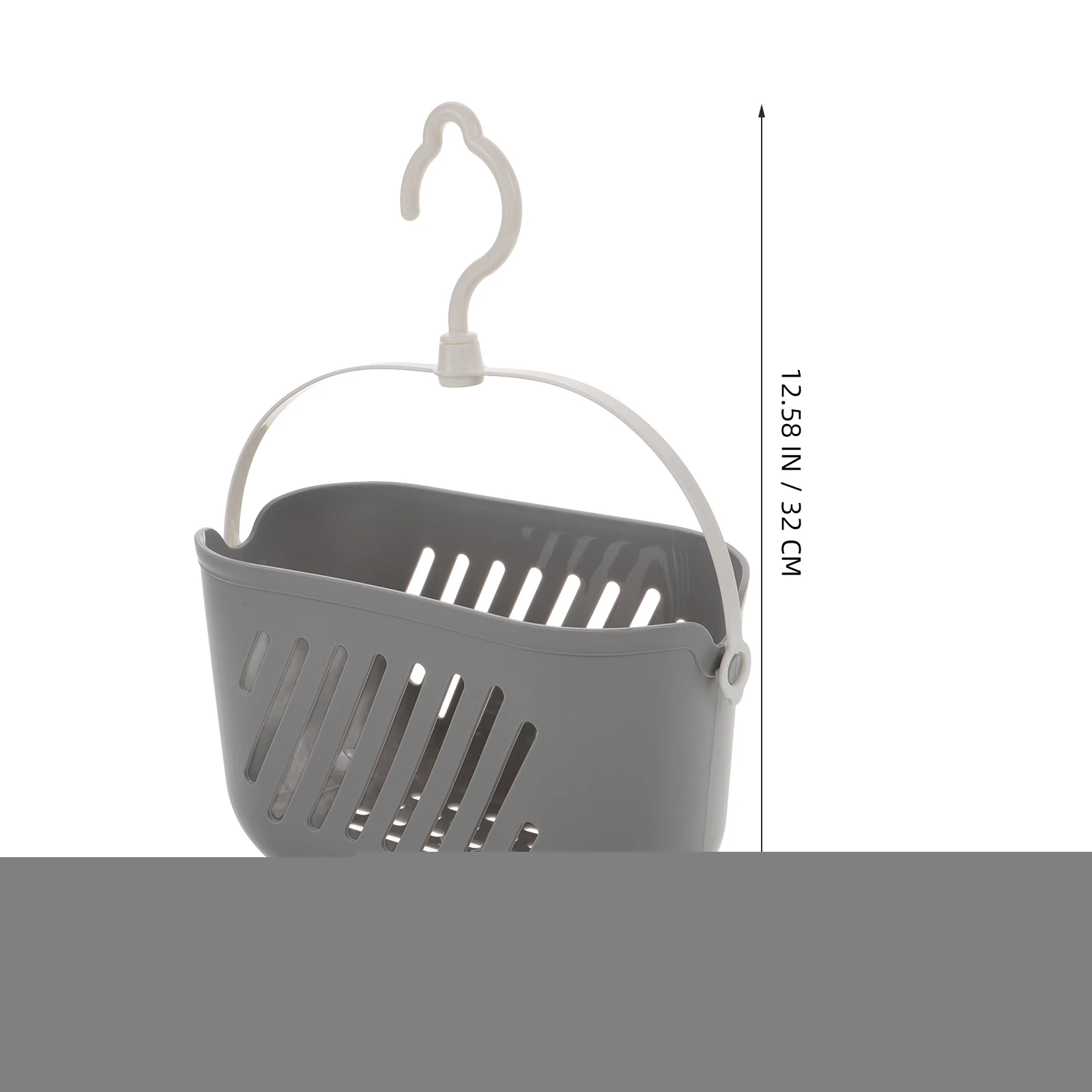 Bathroom Hanging Basket Shower Storage Gray Plastic Wall Mounted Organizer for Cleaning Bathing Supplies Toiletries
Bathroom Hanging Basket Shower Storage Gray Plastic Wall Mounted Organizer for Cleaning Bathing Supplies Toiletries