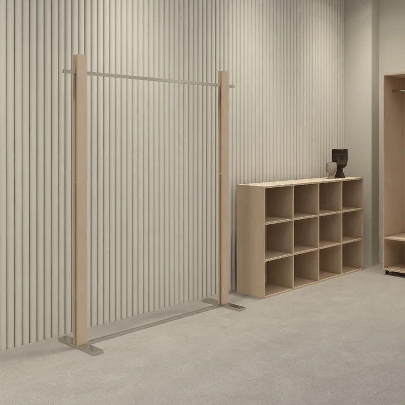 Нержавеющая сталь от пола до потолка, твердая древесина, средний остров, стойка для магазина одежды, витрина, вешалка для одежды из березы и океана
Нержавеющая сталь от пола до потолка, твердая древесина, средний остров, стойка для магазина одежды, витрина, вешалка для одежды из березы и океана