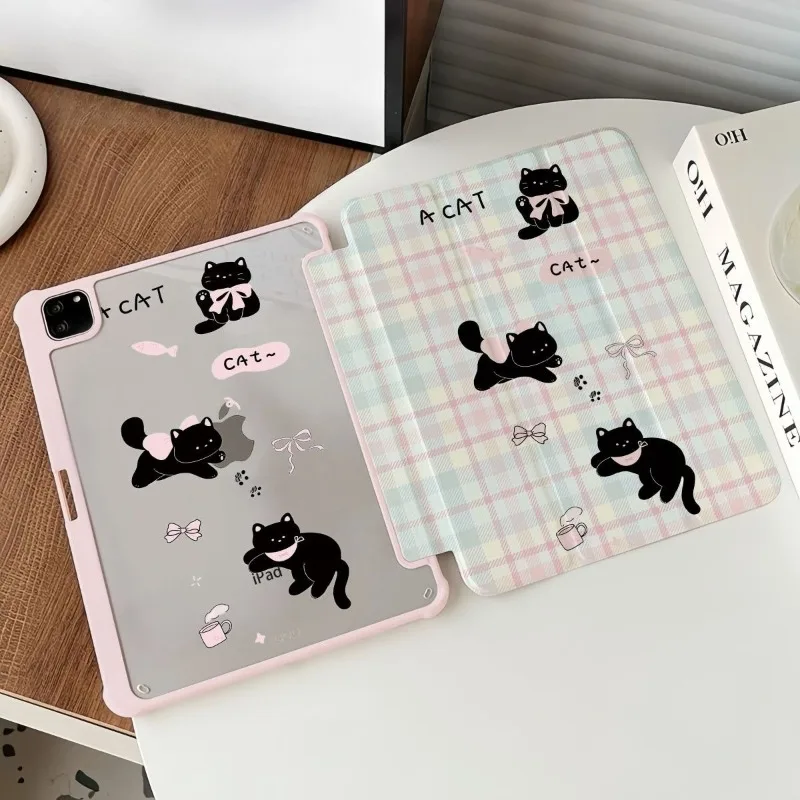 Чехол с слотом для карандашей для iPad Air 4 10,9 2020 Air 5 Pro 11 2-й 3-й 4-й 10,2 7-й 8-й 9-й поколения IPad Mini 6 Plaid Cartoon Cute Cat
Чехол с слотом для карандашей для iPad Air 4 10,9 2020 Air 5 Pro 11 2-й 3-й 4-й 10,2 7-й 8-й 9-й поколения IPad Mini 6 Plaid Cartoon Cute Cat