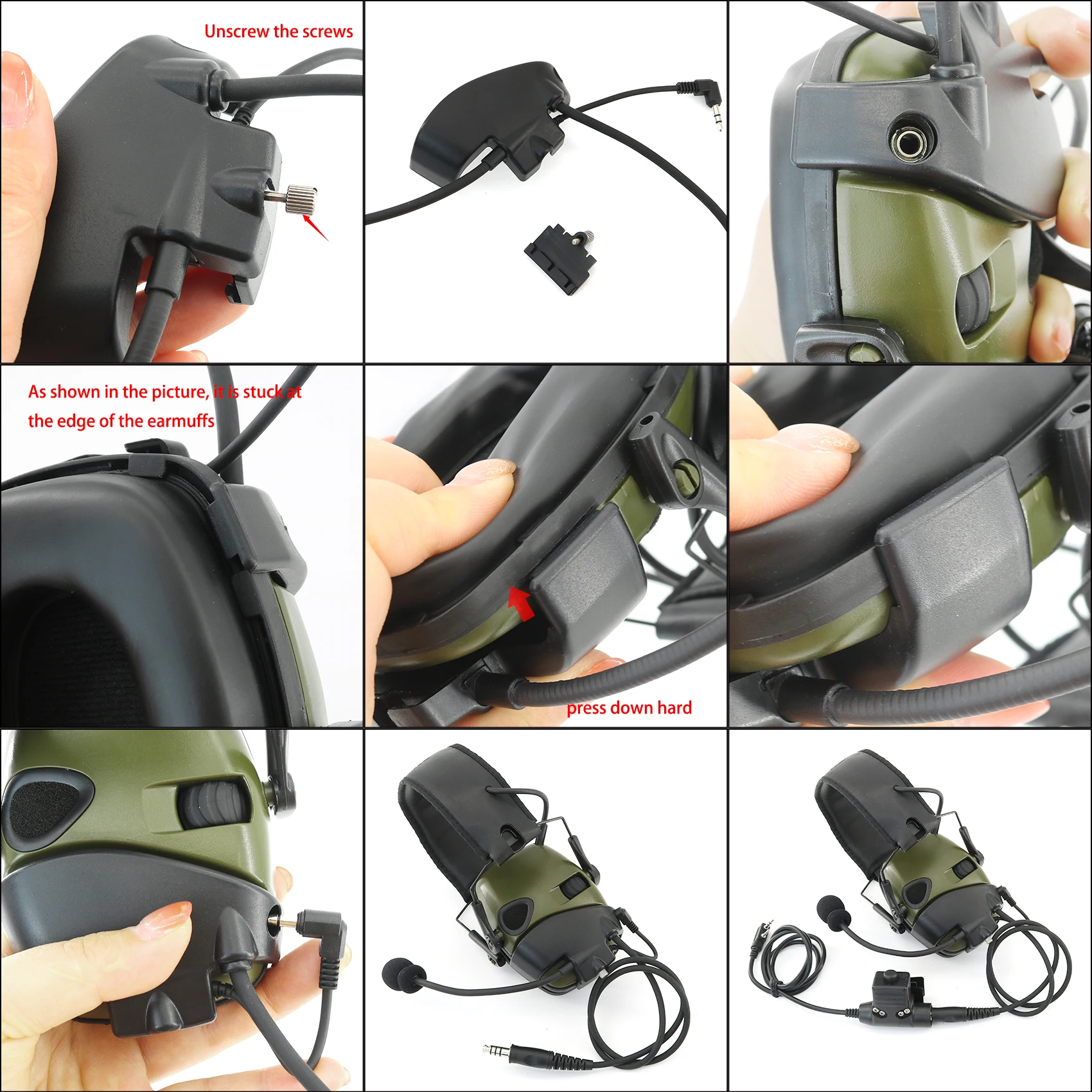 Тактическая гарнитура с микрофоном и звуковым модулятором PTT для спортивных наушников Howard Leight Impact Airsoft с шумоподавлением
Тактическая гарнитура с микрофоном и звуковым модулятором PTT для спортивных наушников Howard Leight Impact Airsoft с шумоподавлением