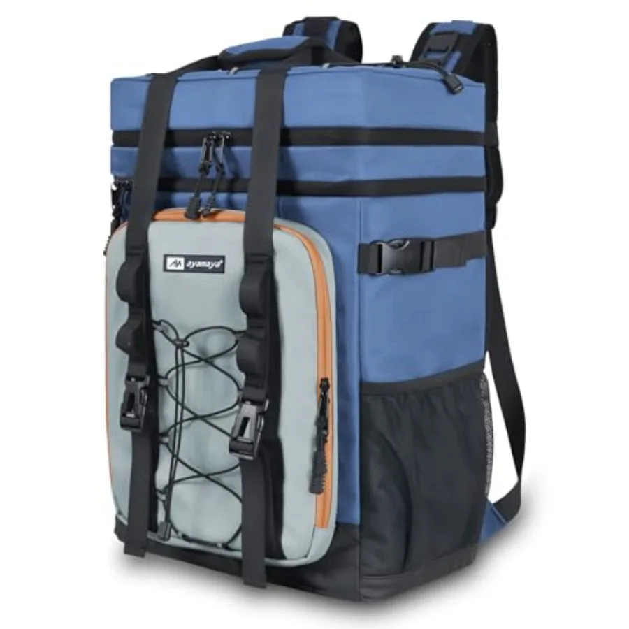 Backpack Cooler - Upgrade Leakproof Cooler Backpack with Padded Top Handle, 40 Cans Large Waterproof Insulated Camping Coolers
Backpack Cooler - Upgrade Leakproof Cooler Backpack with Padded Top Handle, 40 Cans Large Waterproof Insulated Camping Coolers