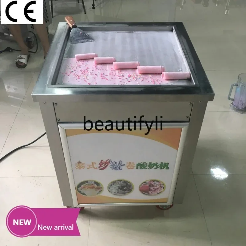 X Temperature Control Square Pan Thai Style Fried Ice Cream Roll Machine Commercial Fried Ice Machine Fried Yogurt MachineX
X Temperature Control Square Pan Thai Style Fried Ice Cream Roll Machine Commercial Fried Ice Machine Fried Yogurt MachineX