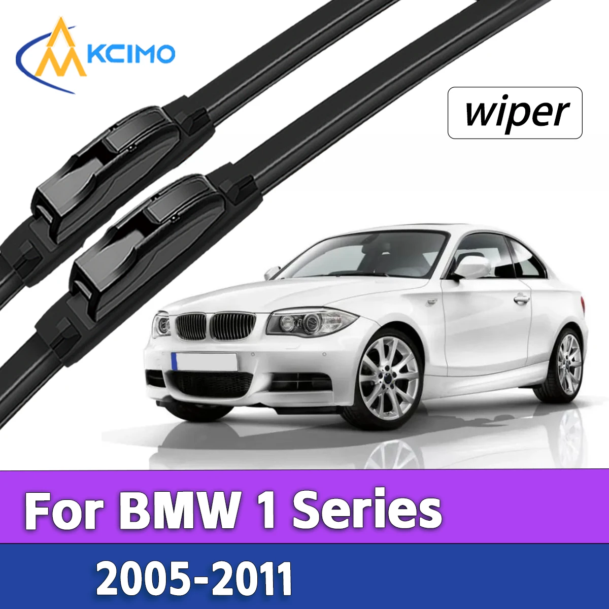 Silent All Weather Front Wiper Blades For BMW 1 Series E81/E82/E87/E88 2005-2011 Car Windshield Wiper Parts
Silent All Weather Front Wiper Blades For BMW 1 Series E81/E82/E87/E88 2005-2011 Car Windshield Wiper Parts