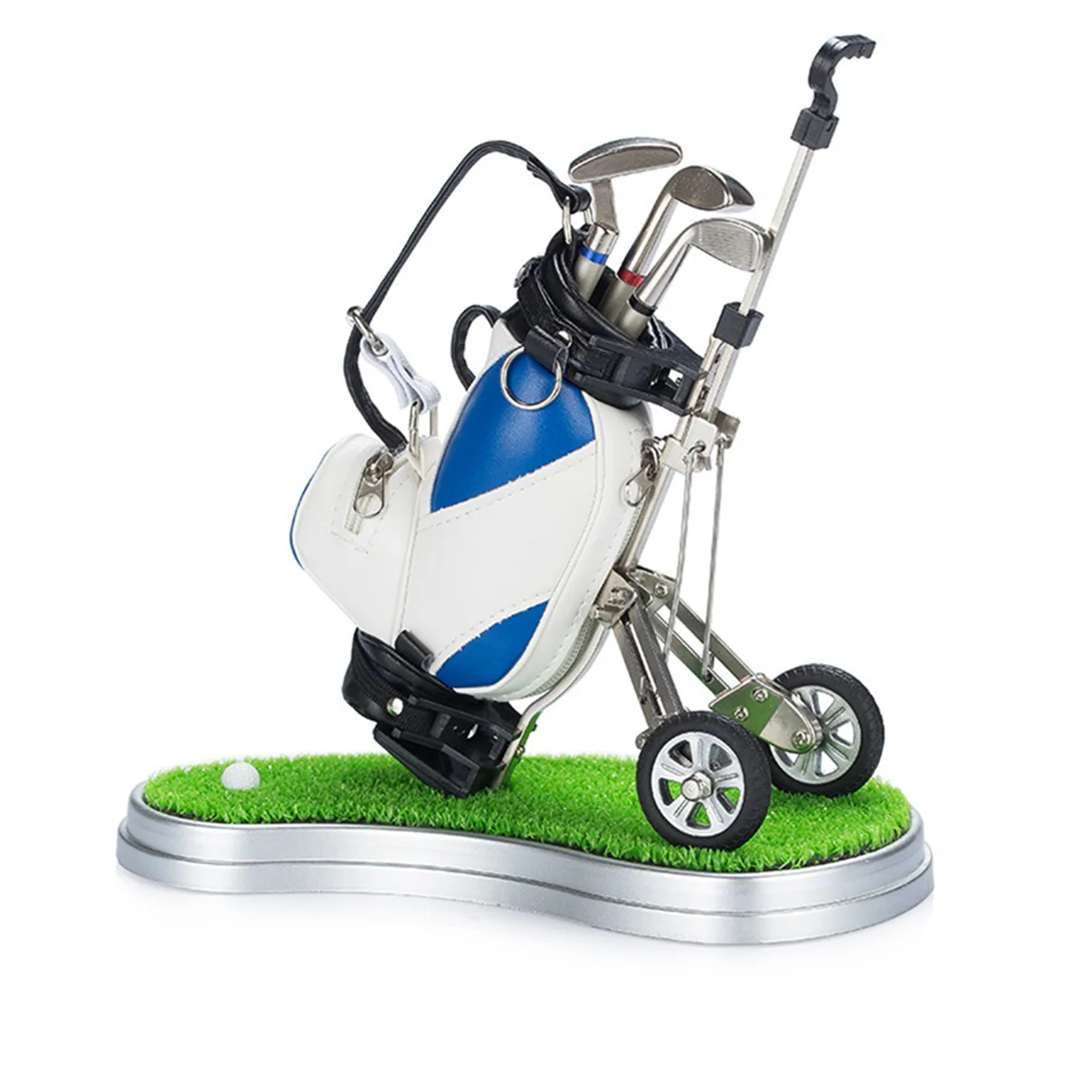 UJVS-Mini Golf Pen Holder Desktop Decoration Golf for Men Golfers for Men Office Supplies Decor with Pen Blue
UJVS-Mini Golf Pen Holder Desktop Decoration Golf for Men Golfers for Men Office Supplies Decor with Pen Blue
