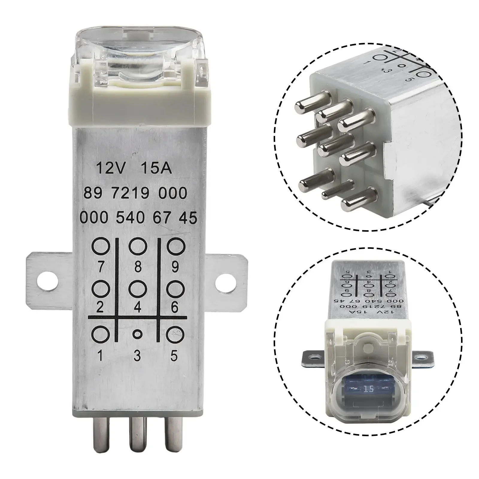 Car Overload Protection Relay Stable Performance Wear Resistant Overload Relay For Mercedes W124 W202 300E 300CE 0005406745
Car Overload Protection Relay Stable Performance Wear Resistant Overload Relay For Mercedes W124 W202 300E 300CE 0005406745